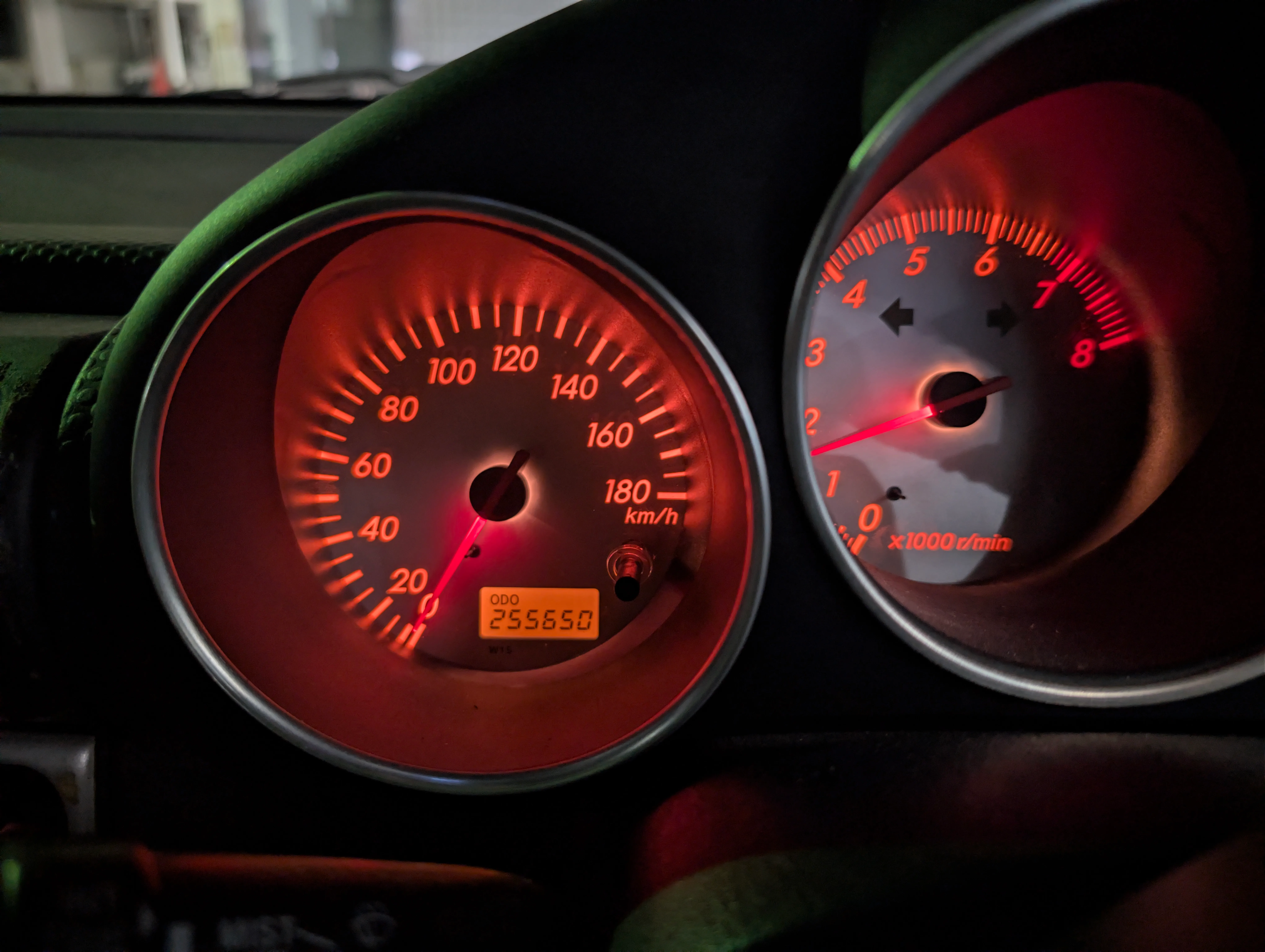 MR-S オイル交換、オイルフィルター交換 255,650km 2026/03/01